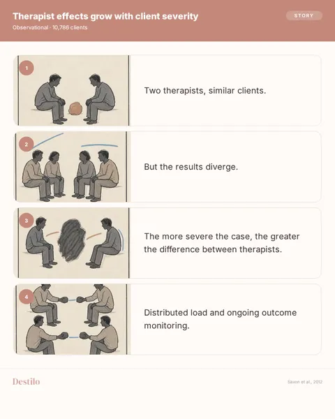 Same client, different therapist